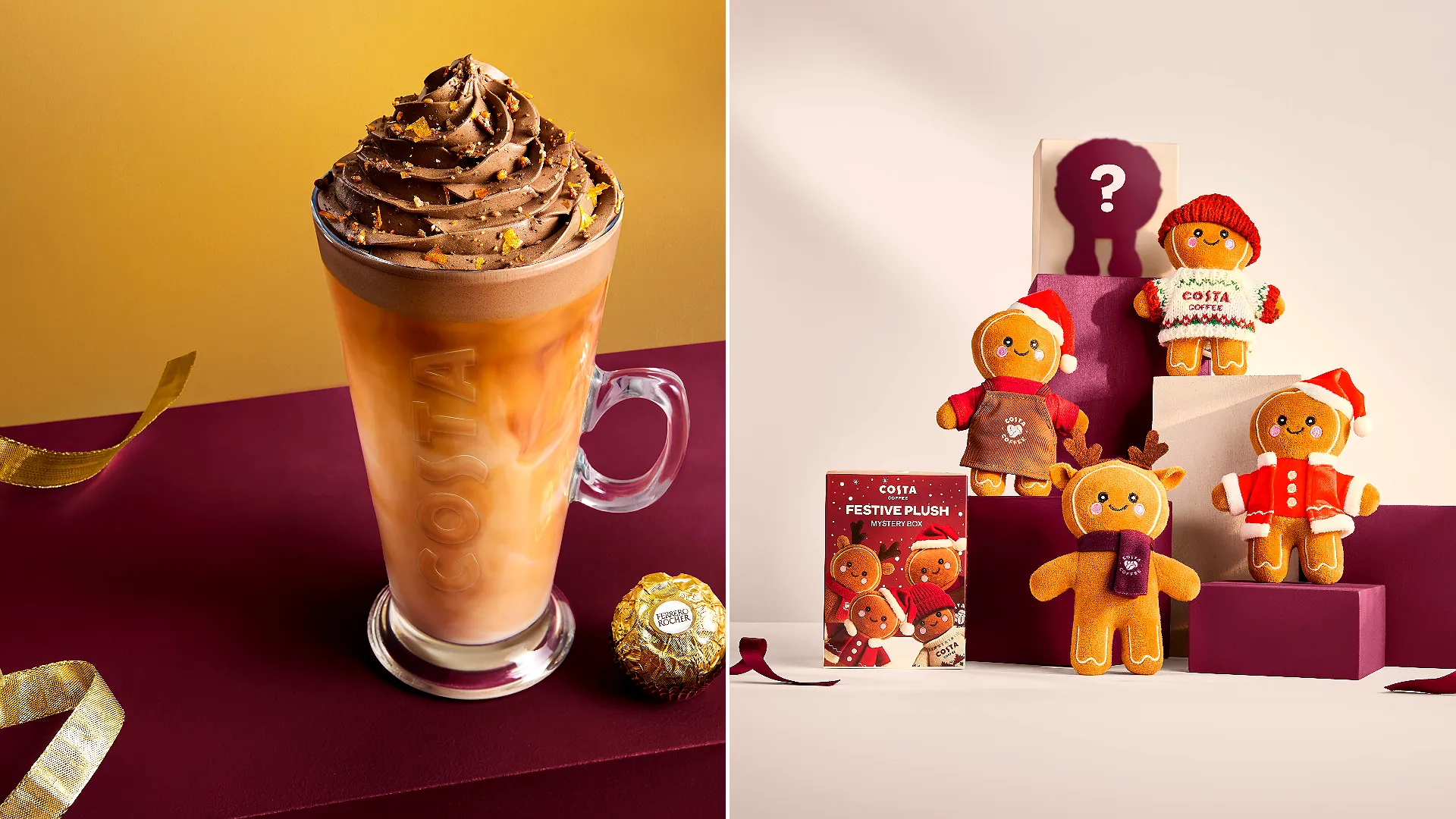 Costa Coffee has unveiled its 2026 Christmas menu, featuring a host of new festive drinks, food and sweet treats. Among the biggest additions is the Golden Hazel Latte.