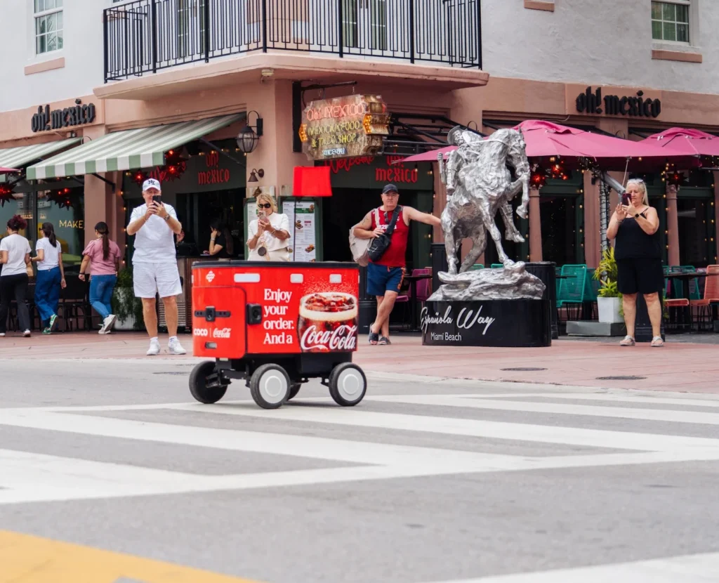 Deliveroo is unleashing autonomous delivery robots onto UK streets in partnership with Coco Robotics. The four-wheeled bots will launch in Canary Wharf, Milton Keynes, Leeds and more.