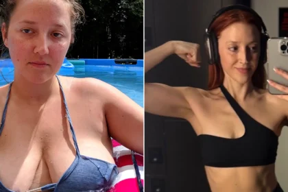 Woman forced to shop in maternity section ditches beer and loses 6 stone - here's how she transformed her entire life completely.