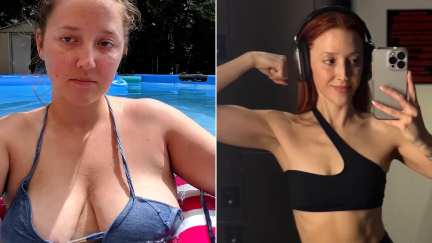 Woman forced to shop in maternity section ditches beer and loses 6 stone - here's how she transformed her entire life completely.