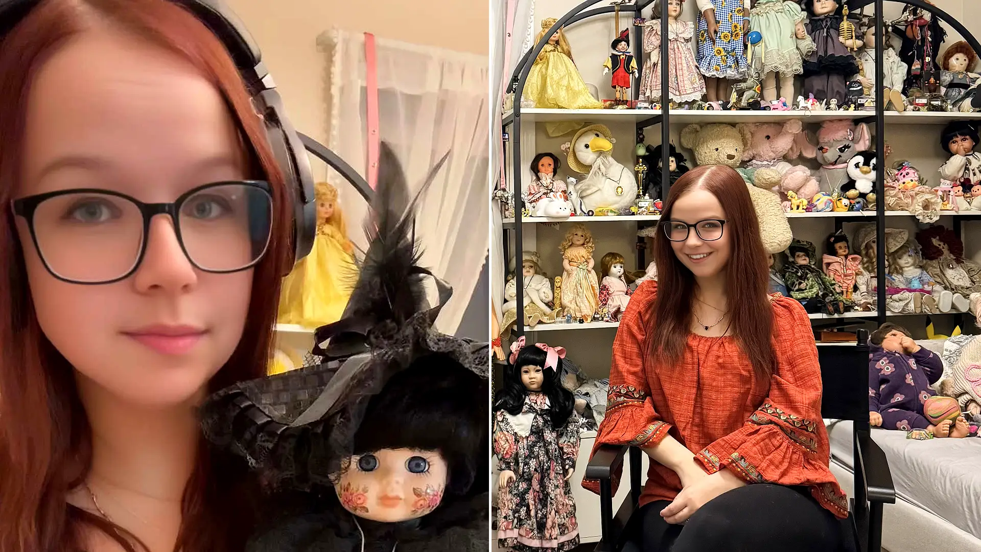 I live with 90+ haunted DOLLS that hack my Alexa and make mysterious noises