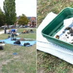 Time Team uncovers England's largest medieval leprosy hospital in Lincoln. Archaeologists discover traces of individual dwellings and separate buildings for patients.