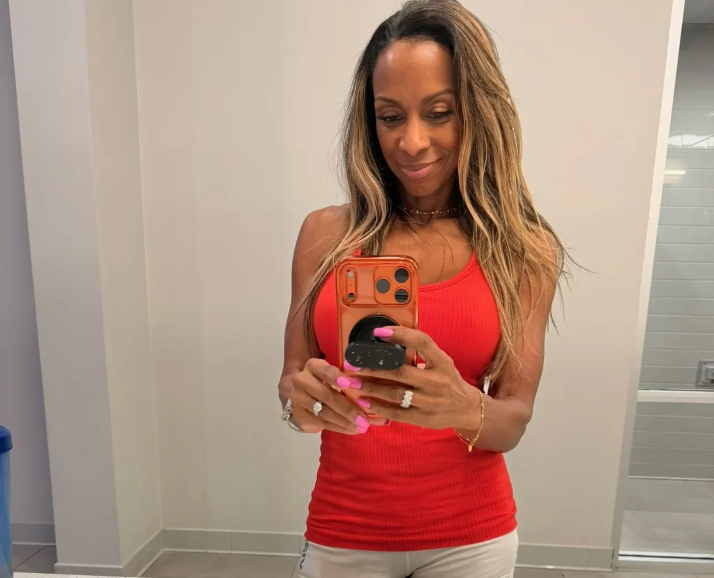 61-year-old woman reveals she's fitter than in her 20s and often mistaken for being half her age. Her supportive husband loves the attention she receives from younger men.