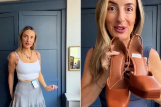 Charity shop expert bags £1,000 worth of designer clothes for just £60, including Reiss handbags and Jigsaw jumpsuits. See her incredible haul.