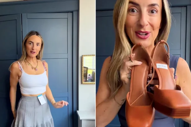 Charity shop expert bags £1,000 worth of designer clothes for just £60, including Reiss handbags and Jigsaw jumpsuits. See her incredible haul.