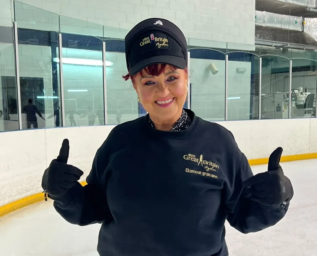 A 71-year-old gran has taken to the stage to show off her glamour and glitz in the hopes of bringing home a prestigious beauty queen crown to Scotland.