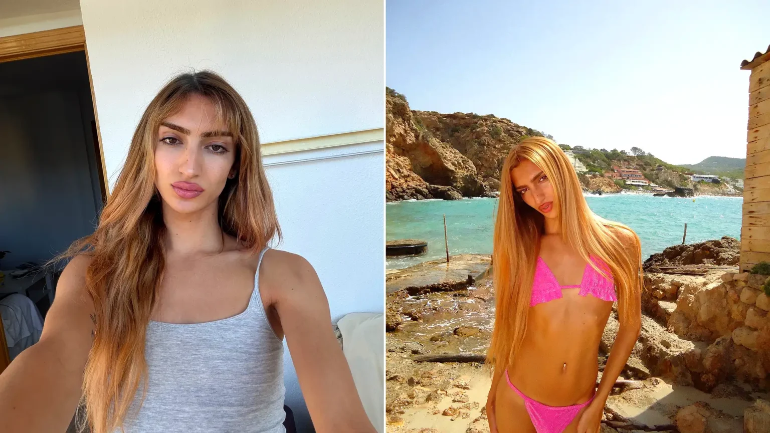 Influencer with 150,000 followers mocked for exchanging euros to dollars for Ibiza trip - unaware the Spanish island uses euros, not dollars.