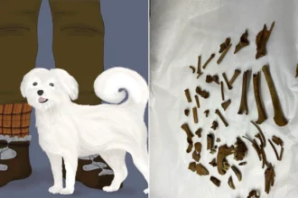 The remarkably complete skeleton of a tiny dog that lived 2,000 years ago could be Britain’s oldest known lapdog. Archaeologists believe the puppy was kept for.