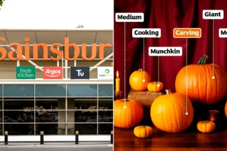 Sainsbury’s is now selling the cheapest carving pumpkins of the major UK supermarkets, with Nectar shoppers paying just 50p each ahead of Halloween.