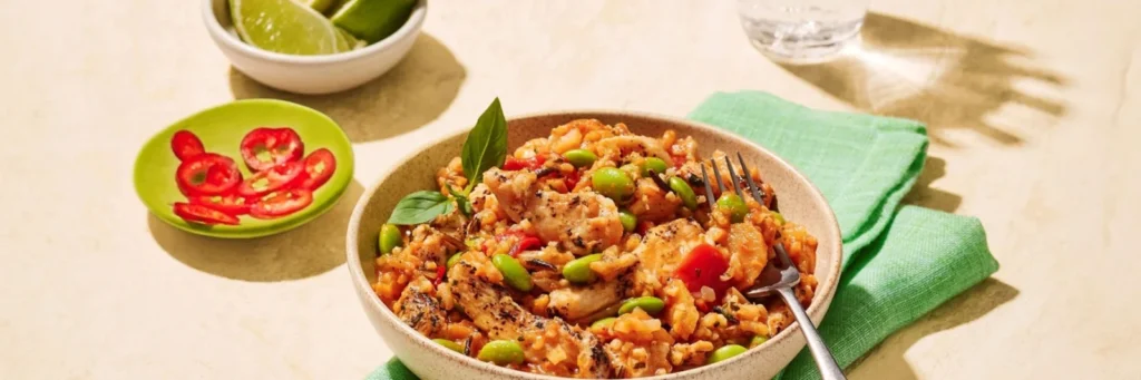 Tesco has launched a new range of ready meals containing fewer than 400 calories each, with five dishes designed to pack in protein, fibre and essential nutrients.