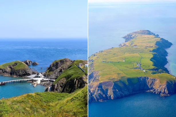 British island with 28 residents faces potential evacuation as water supplies plummet to 13% - emergency measures including pond water extraction underway.